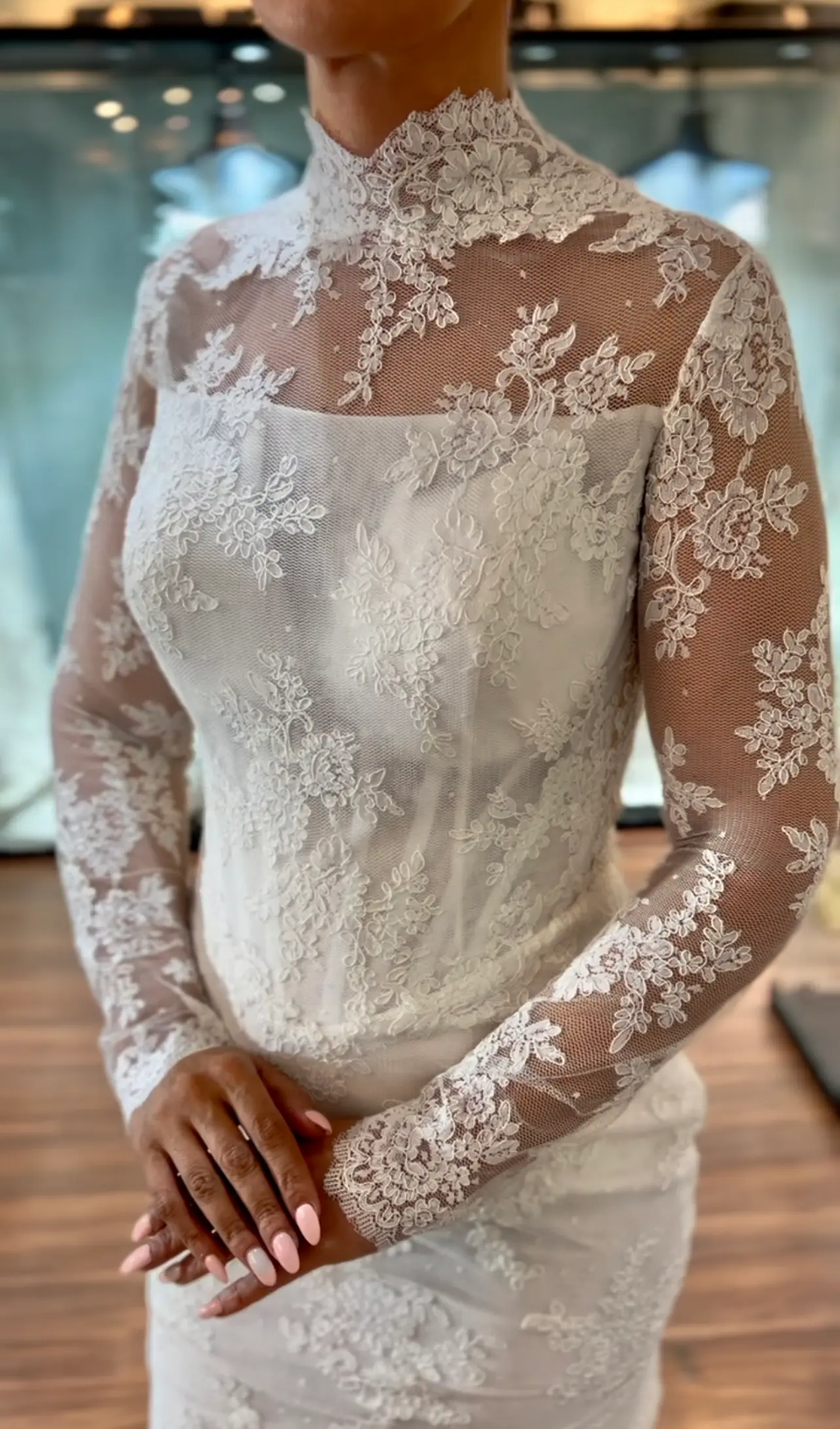 Bridal Dress | White-Lorraine Image — 6